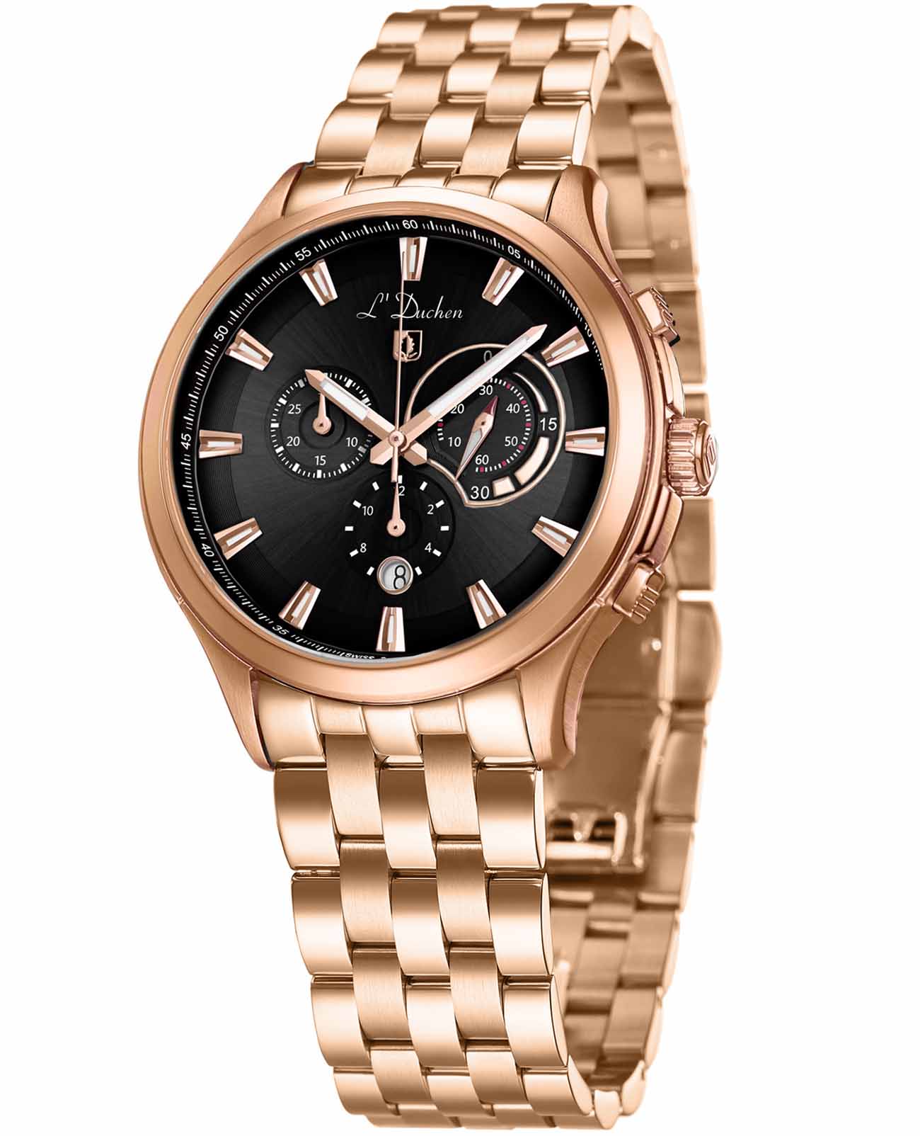 L'Duchen L'Duchen Pilotage D 742.40.41 , наручные мужские часы фото под углом